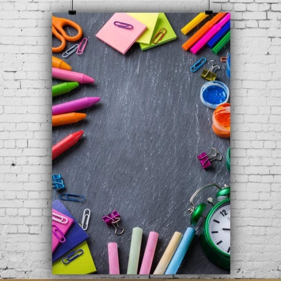 1st day of school photography 📸 backdrop 3x5 ft, PreK, Kindergarten - Picture 1 of 2